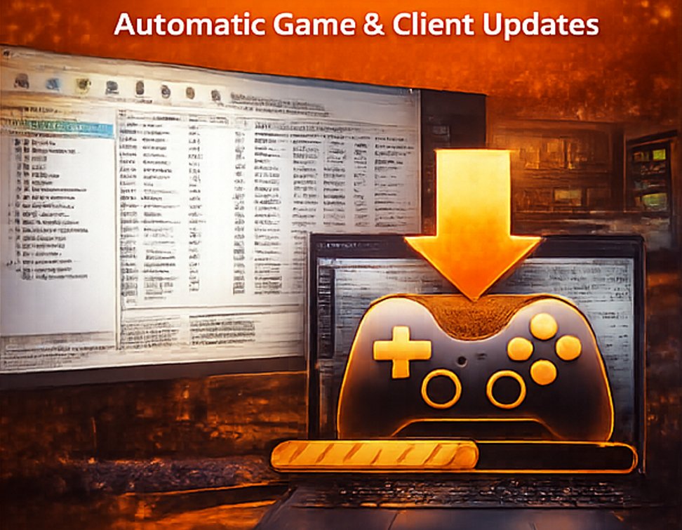 Minh hoạ GCafe Update