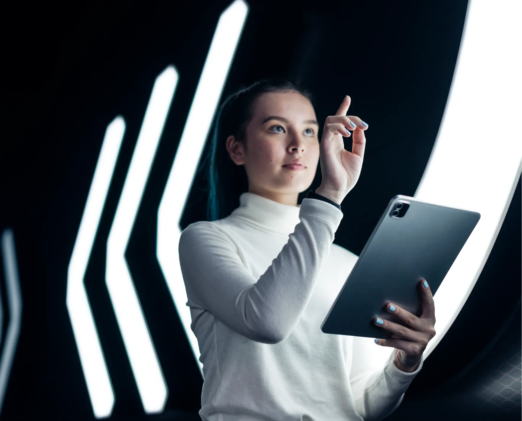 AI workspace concept image