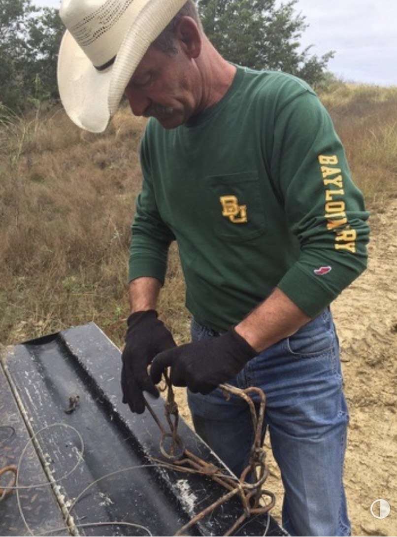 Field photo related to predator control operations