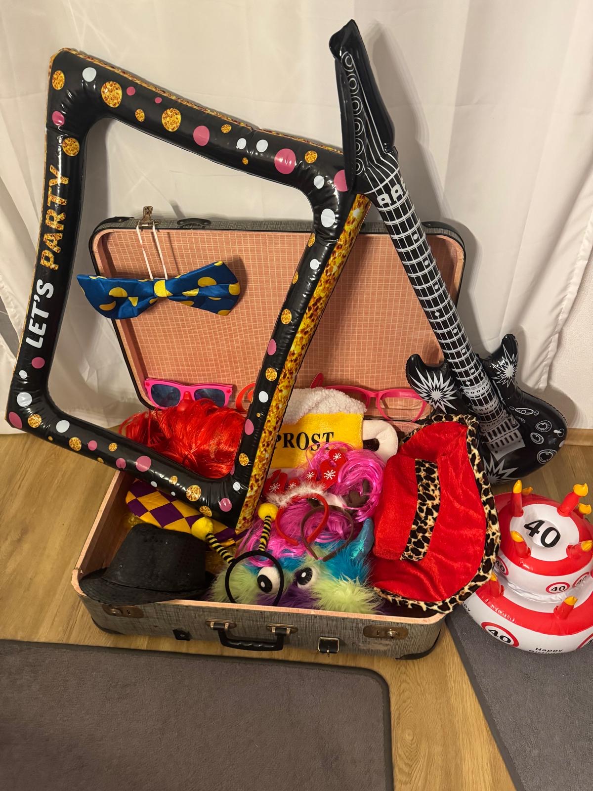 Sofortdruck der Fotobox in Aktion