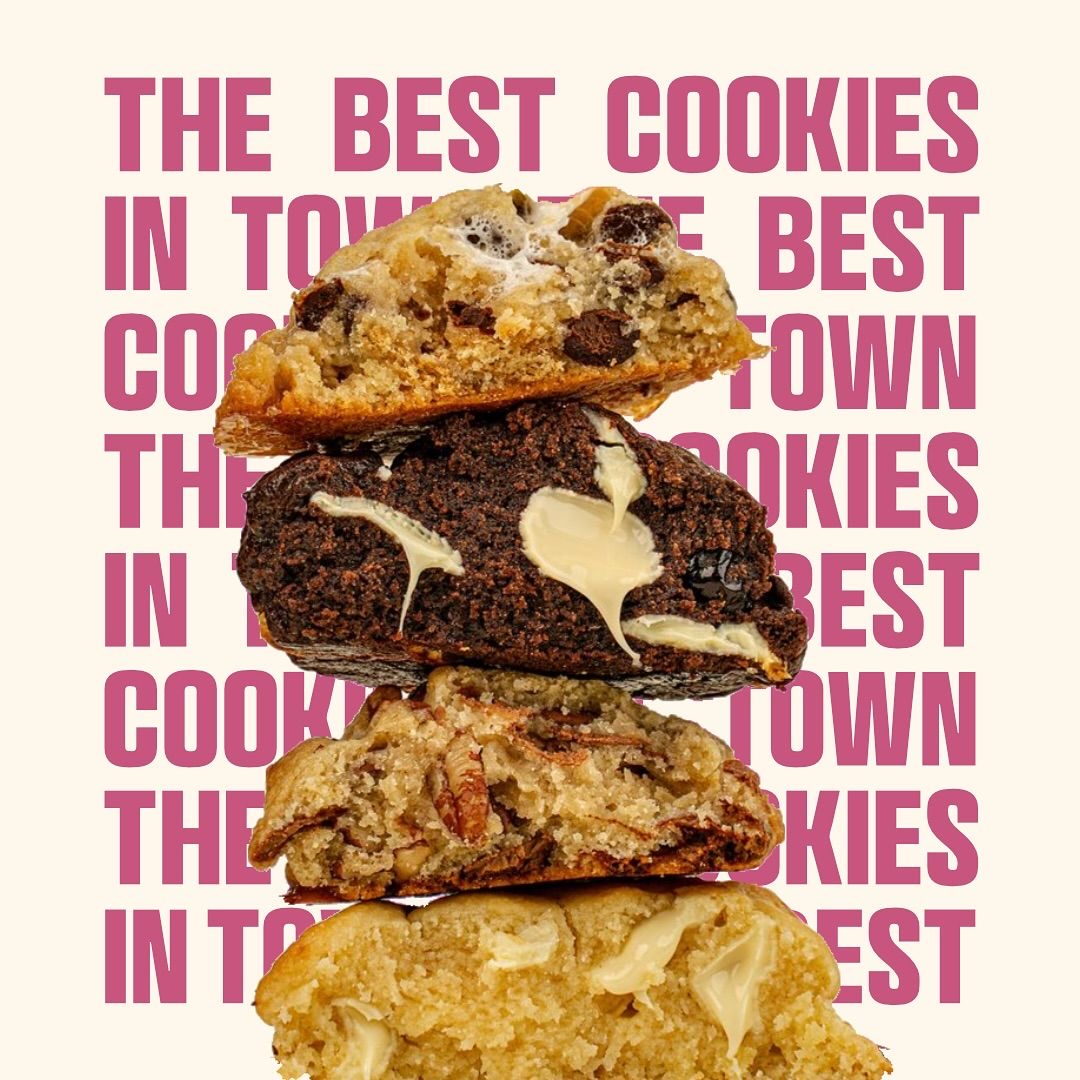 Galletas artesanales recién horneadas