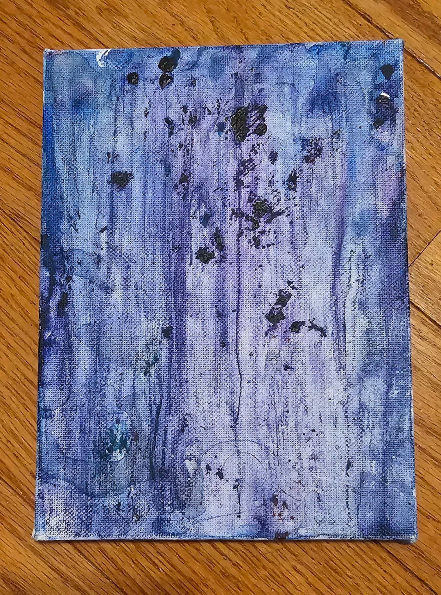 Abstract composition with vibrant gradients