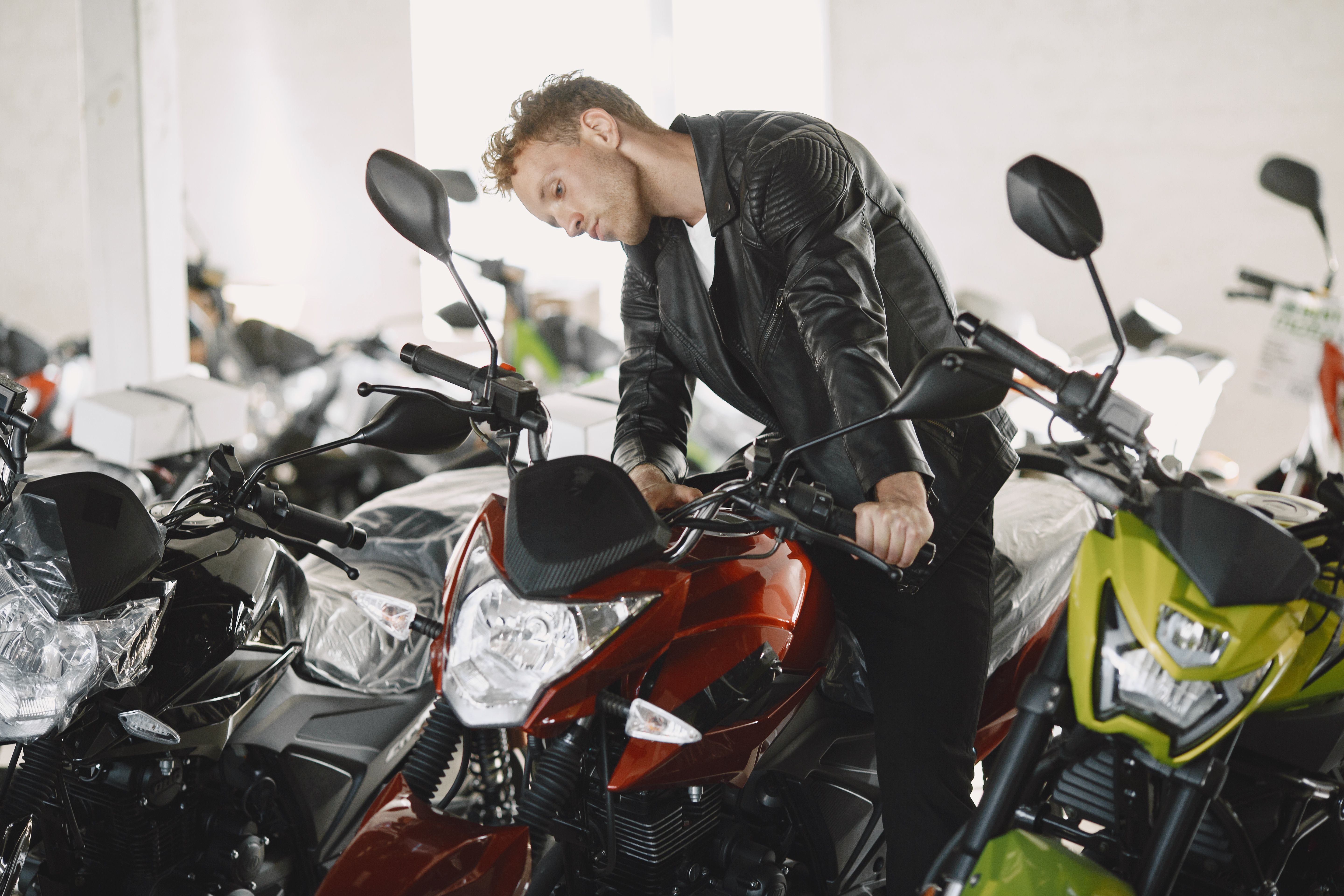 Moto de trabajo para delivery