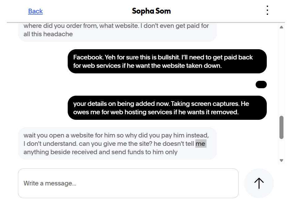Sopha Som chat screenshot 4