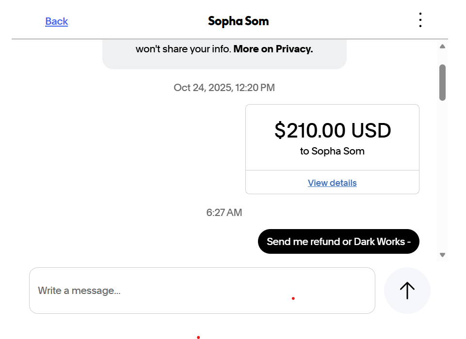 Sopha Som chat screenshot 1