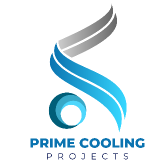 Prime Cooling Projects logo with slogan 'A Cool Experience'