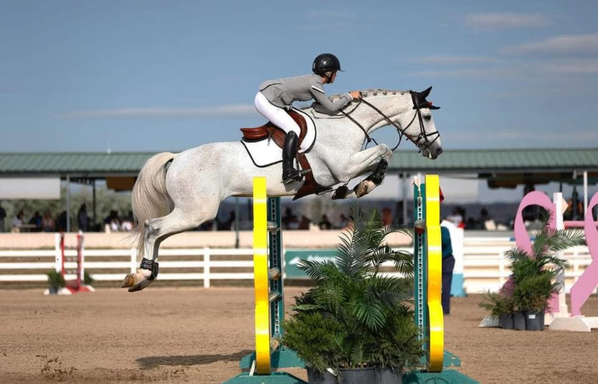 Portrait of rider named Olivia