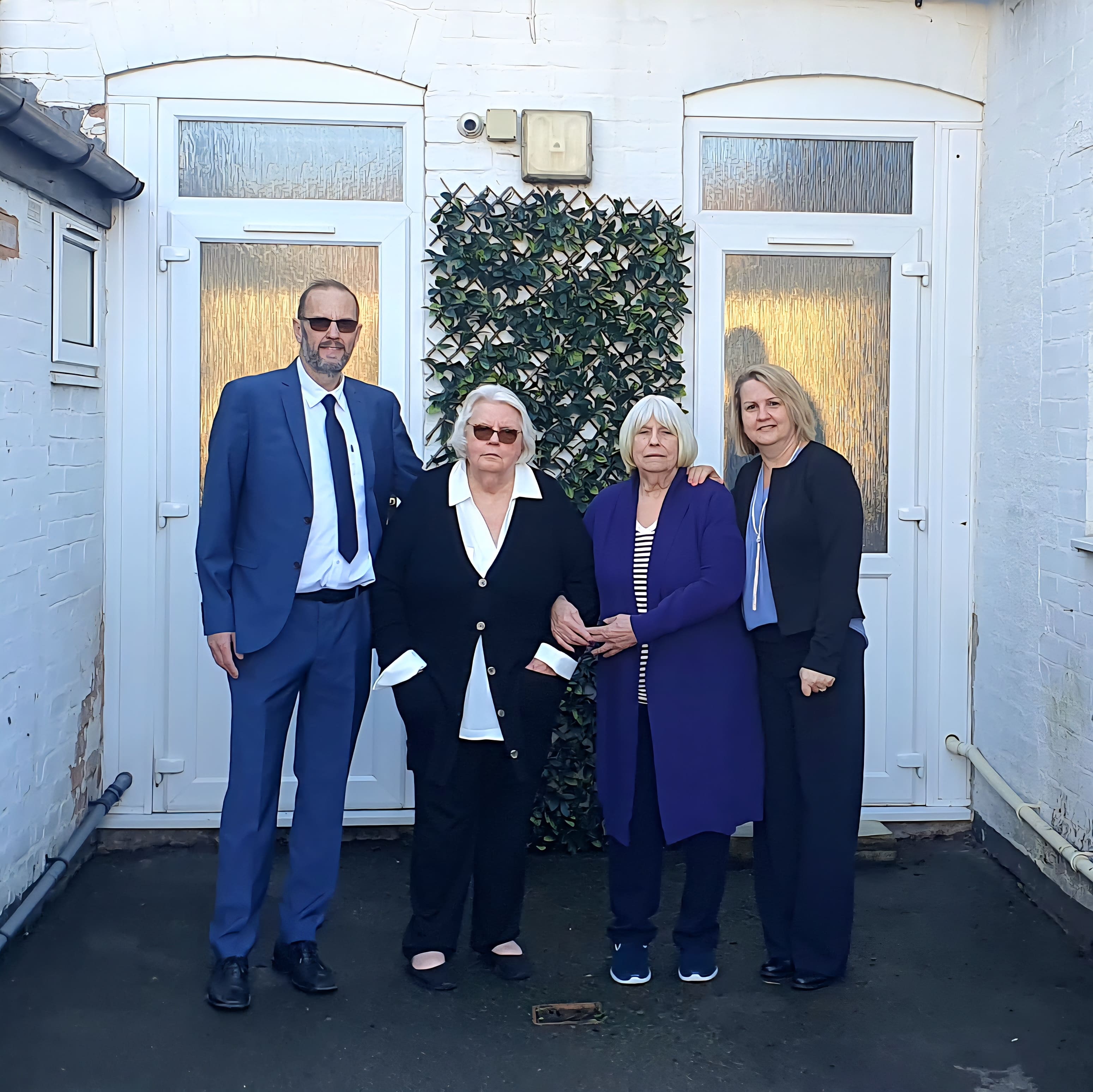 Directors with Service Manager: Carol, Andrew, Iris & Adisa