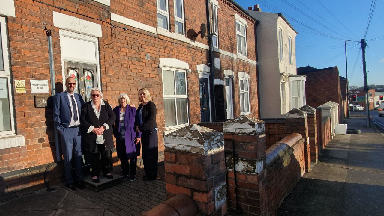 Property entrance door