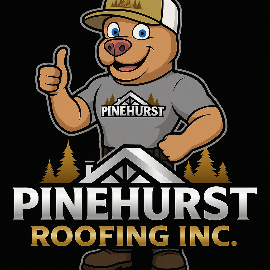 Map location of Pinehurst Roofing Inc.