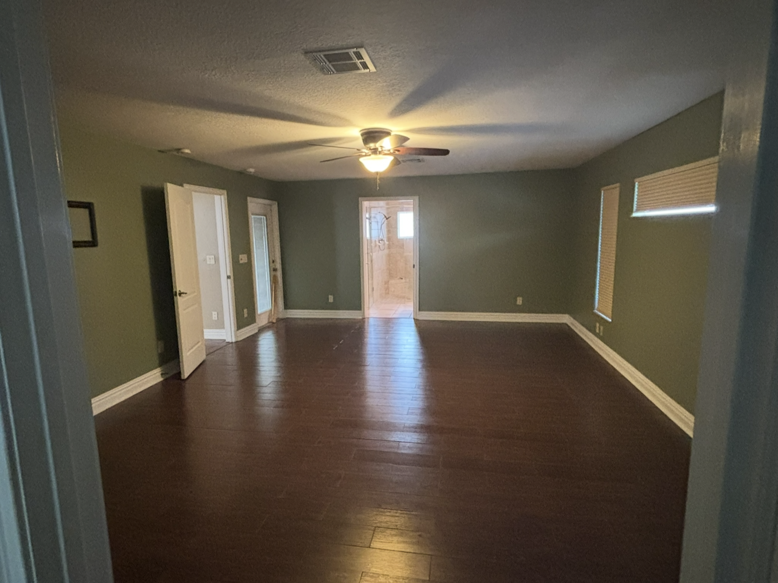 Bedroom seating area