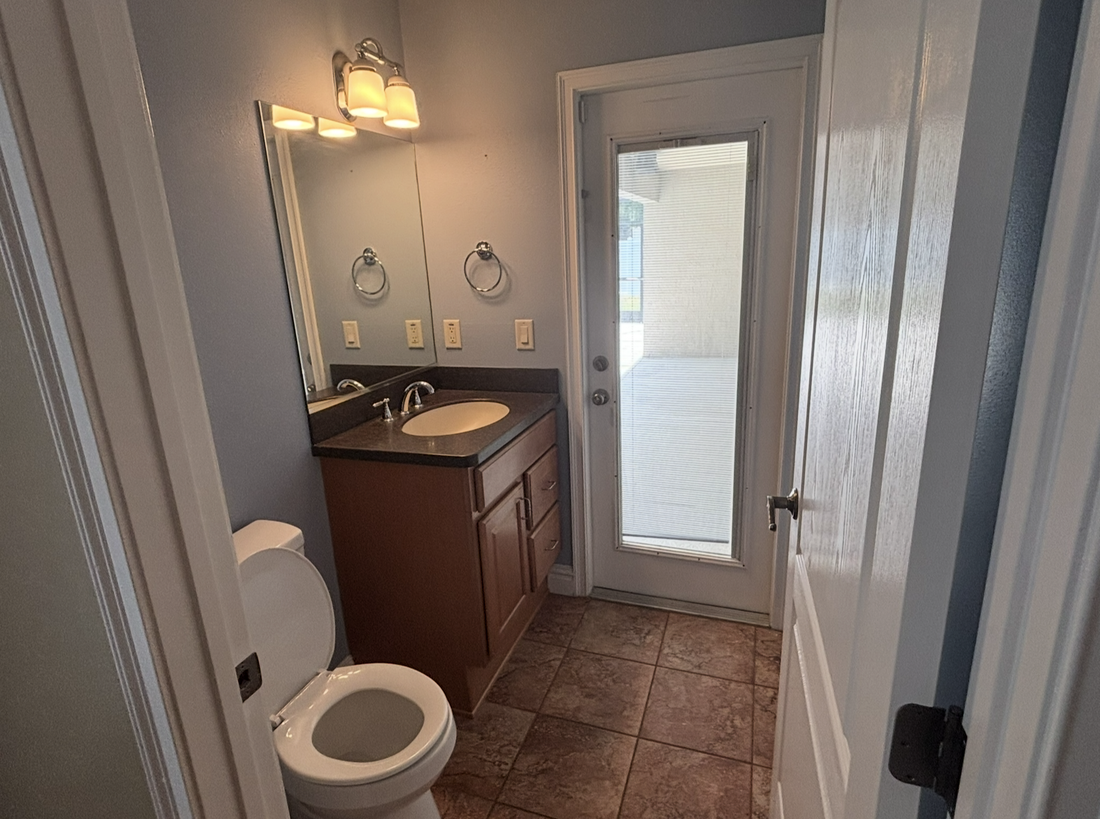 Bathroom vanity detail