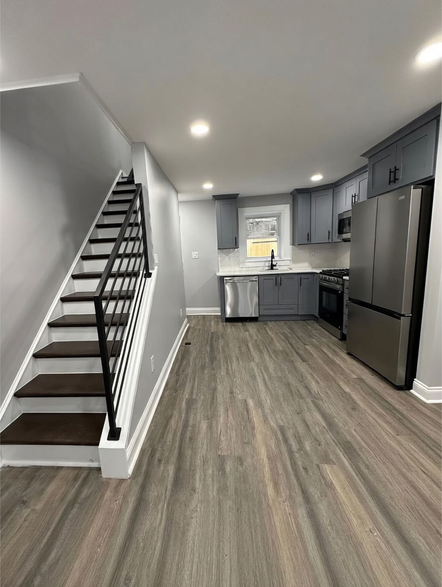 Interior remodeling project