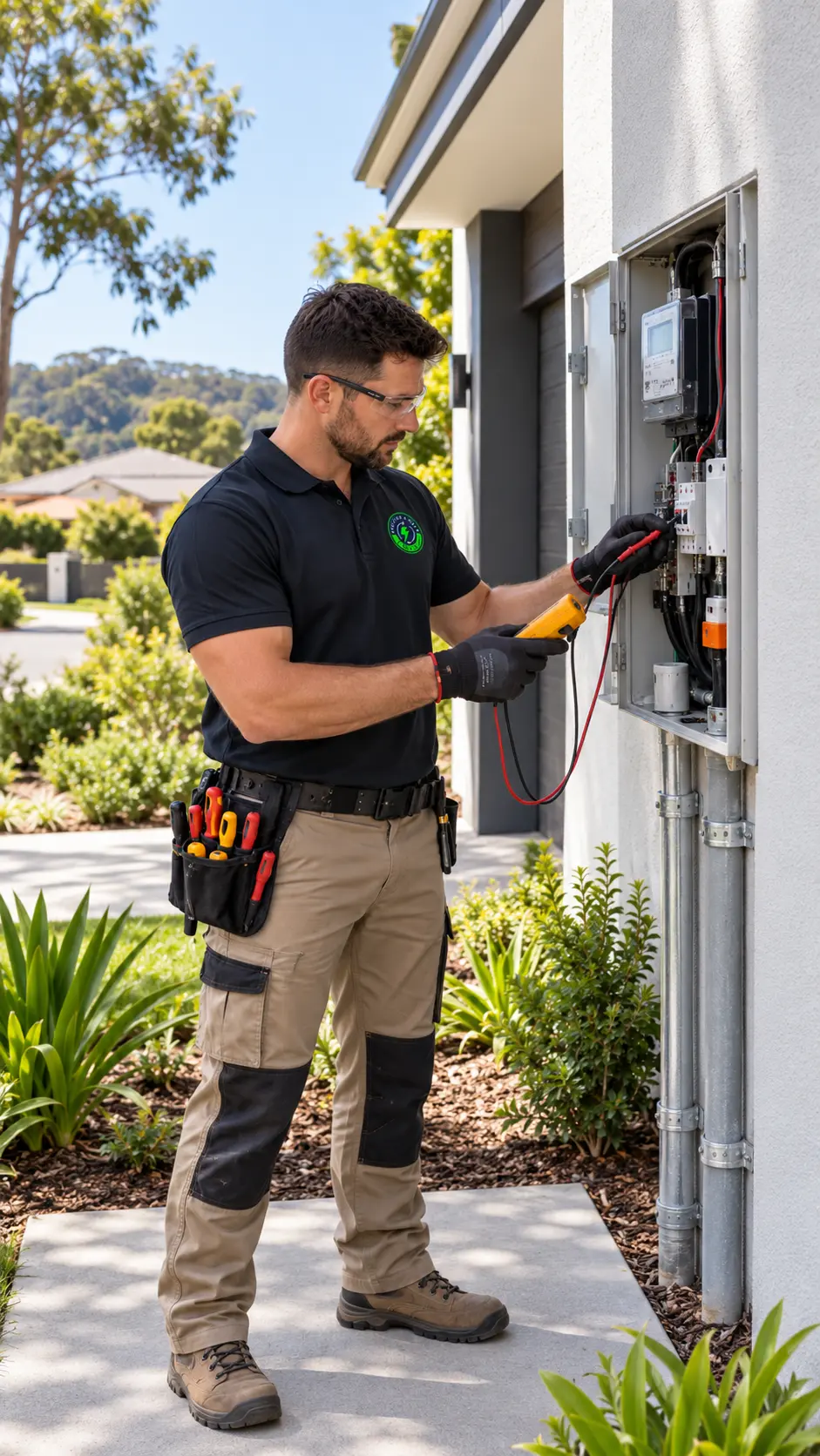Plumber inspecting a blocked drain in Kingsgrove